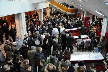 Воркута простилась с погибшими шахтерами